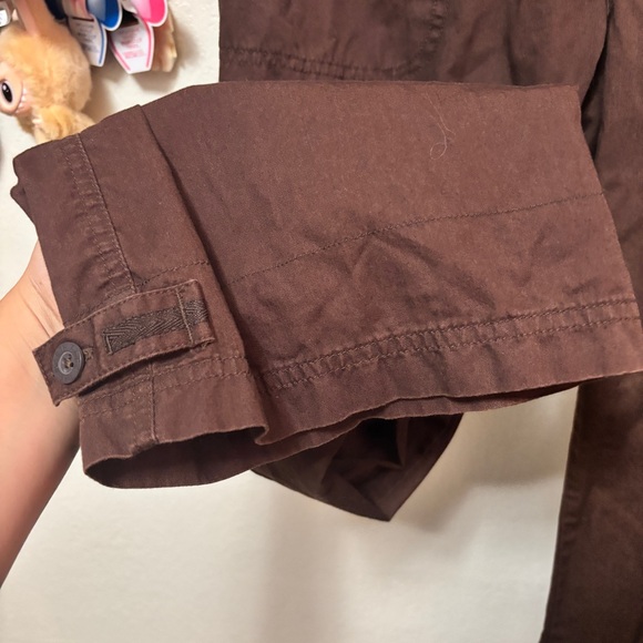 The North Face Brown Cargo y2k Pants Size 10 Short - Picture 4 of 10